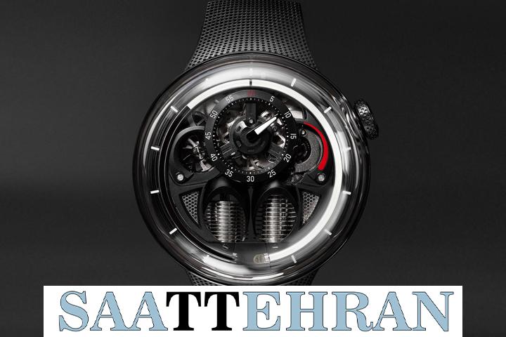 ساعت مدل جدید HYT H1.0 Black Fluid
