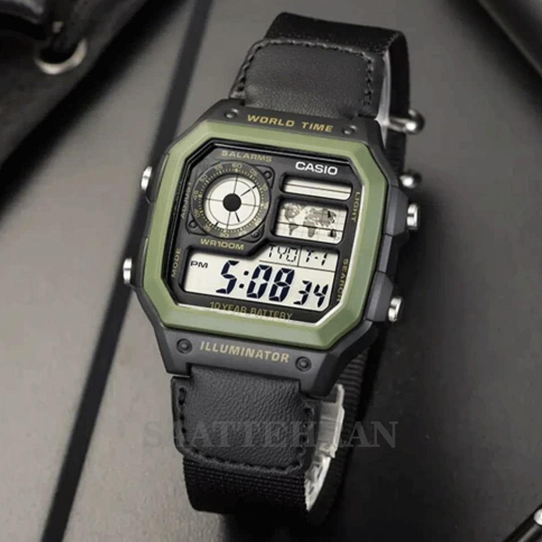 ساعت مردانه کاسیو مدل AE-1200WHB-1B - تصویر 2