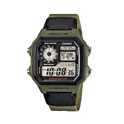 ساعت مردانه کاسیو مدل AE-1200WHB-3B